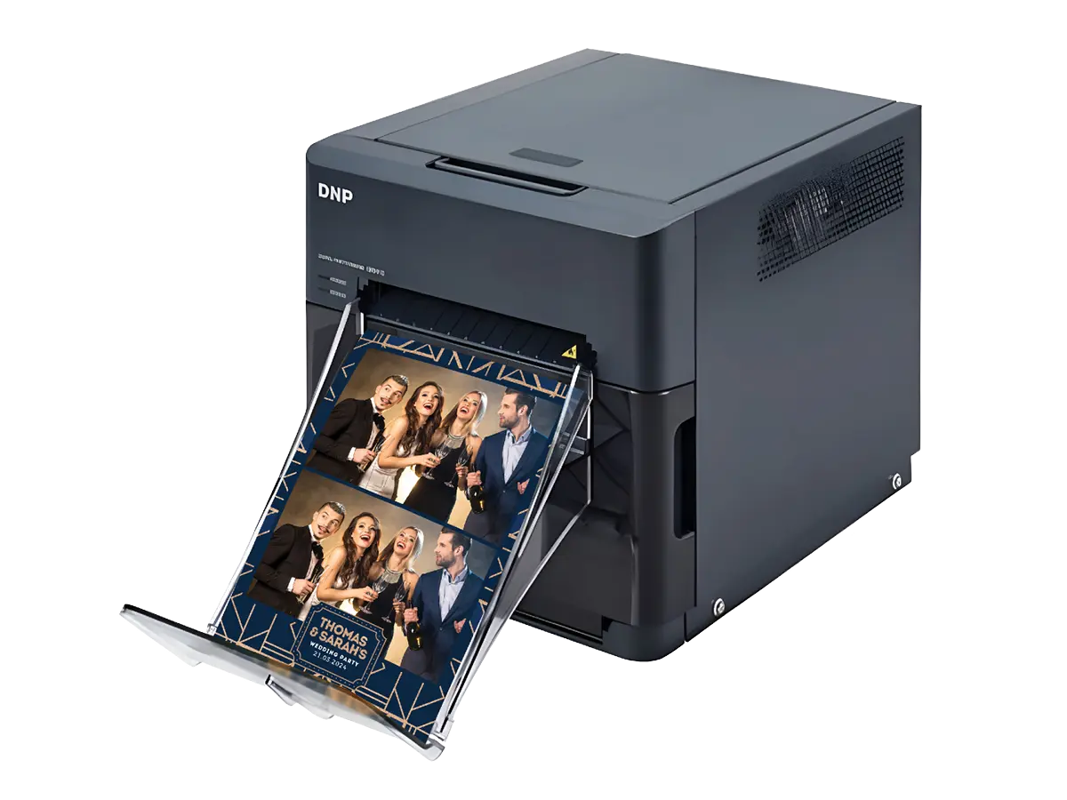 Photomaton avec imprimante photo pour mariage